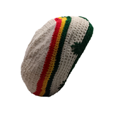 Handmade Crochet Design Dreadlocks Roots Cap Hat Tam Rasta Jamaica Hats CAPS