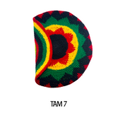 Rasta Handmade Crochet Beret Tam Bonet Beanie Cap Hippie Reggae Style M to L FIT