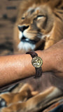 Lion Bracelet Cuff Rastafari Irie Reggae Jamaica Hawaii Vibes Adjustable 1SZ