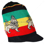 Rastafarian Hat Lion Of Judah Rasta Dreadlocks Jamaica Hat Cap Hats Cap L to XL