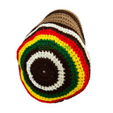 Handmade Crochet Design Dreadlocks Roots Cap Hat Tam Rasta Jamaica Hats CAPS