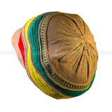 Irie Bless Rasta Cap Rastafari Hat Jamaica Negril Cool Running Reggae Marley M/L