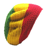 Handmade Crochet Design Dreadlocks Roots Cap Hat Tam Rasta Jamaica Hats CAPS