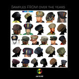 Rasta Hat Cap Selassie Africa Jah Rastafari Reggae Jamaica Negus HANDMADE