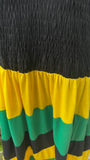 Jamaica Beach Rasta Dress Empress Style Reggae Cool Runnings Hawaii Negril
