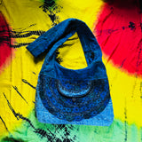 Floral Tapestry Crossbody Bag Women's Boho Messenger Shoulder Purse Cotton Hippie