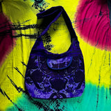 Floral Tapestry Crossbody Bag Women's Boho Messenger Shoulder Purse Cotton Hippie