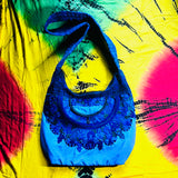 Floral Tapestry Crossbody Bag Women's Boho Messenger Shoulder Purse Cotton Hippie