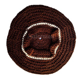 Handmade Crochet Design Dreadlocks Roots Cap Hat Tam Rasta Jamaica Hats CAPS