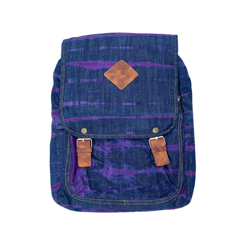 Handmade Blue Jeans Backpack Bag Beach Bags Surfer Bag Hawaii Jamaica 1 LOVE