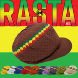 Rasta Rastafari Hat Cap Rastacap Reggae Jamaica Hats Dreadlocks Marley Irie M/L