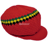 Rasta Rastafari Hat Cap Rastacap Reggae Jamaica Hats Dreadlocks Marley Irie M/L