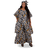 Matching Stylish Women Silk Skirt Set Maxi One Size Fit