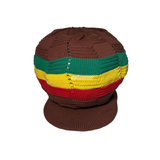 Rasta Crown Rastacap Rastafari Natty Dread Cap Reggae Marley Caps Hats XL Fit