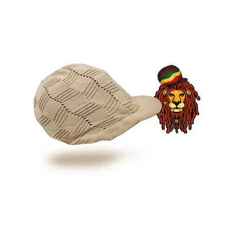 Rasta Crown Rastacap Rastafari Natty Dread Cap Reggae Marley Caps Hats XL Fit