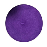 Wool Beret Hat Irie Rasta Style Unisex Soft Basque Cap Military Army Cultural