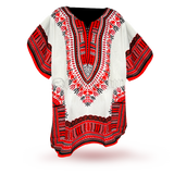 Free Size Plus African Africa Dashiki Tribal Men Shirt Womens Dress One Size Fit