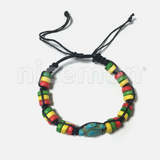 Rasta Turtle Tennis Bracelet Zion Jamaica Bahamas Bermuda Hawaii Fuji Irie 1FIT