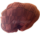 Rasta Tam Hat Cap Slouchy Crown Marley Reggae Jamaica Cool Runnings Caps L/XL