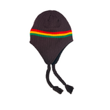 Rasta Chullo Hat Beanie Earflaps Jamaica Reggae Dreadlock Ski Cap Artisan Style