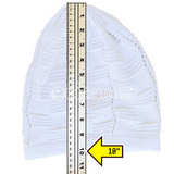 Rasta Tam Hat Cap Slouchy Crown Marley Reggae Jamaica Cool Runnings Caps L/XL