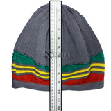 Rasta Tam Hat Cap Slouchy Crown Marley Reggae Jamaica Cool Runnings Caps L/XL