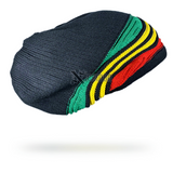 Rasta Tam Hat Cap Slouchy Crown Marley Reggae Jamaica Cool Runnings Caps L/XL