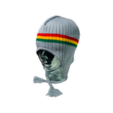 Rasta Chullo Hat Beanie Earflaps Jamaica Reggae Dreadlock Ski Cap Artisan Style