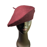 Wool Beret Hat Irie Rasta Style Unisex Soft Basque Cap Military Army Cultural