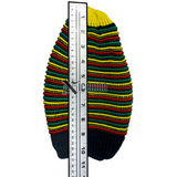 Rasta Tam Hat Cap Slouchy Crown Marley Reggae Jamaica Cool Runnings Caps L/XL