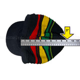 Irie Bless Rasta Cap Rastafari Hat Jamaica Negril Cool Running Reggae Marley M/L