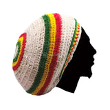 Handmade Crochet Design Dreadlocks Roots Cap Hat Tam Rasta Jamaica Hats CAPS