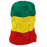 Rasta Tam Hat Cap Slouchy Crown Marley Reggae Jamaica Cool Runnings Caps L/XL