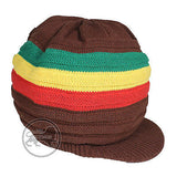 Jamaica Rasta Roots Africa Rastafari Marley Short Crown Hat Cap 100% Cotton S/M