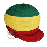 Jamaica Rasta Roots Africa Rastafari Marley Short Crown Hat Cap 100% Cotton S/M