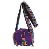 Shoulder Bag Hippie Boho Cotton Reggae Surfer Shoulder Bag Long Strap Handbag