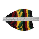 Rasta Handmade Crochet Beret Tam Bonet Beanie Cap Hippie Reggae Style M to L FIT