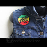 Empress Jeans Vest Rasta Apparel Rasta Patch Reggae Jamaica Rastafari Irie PXL