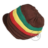 Jamaica Rasta Roots Africa Rastafari Marley Short Crown Hat Cap 100% Cotton S/M