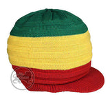 Jamaica Rasta Roots Africa Rastafari Marley Short Crown Hat Cap 100% Cotton S/M