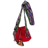 Shoulder Bag Hippie Boho Cotton Reggae Surfer Shoulder Bag Long Strap Handbag