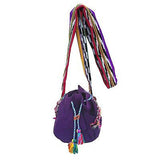 Shoulder Bag Hippie Boho Cotton Reggae Surfer Shoulder Bag Long Strap Handbag