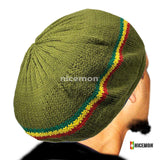 Rasta Dread Tam Cap Crown Reggae Marley Roots Reggae Dubwise Rasta Jamaica M/L