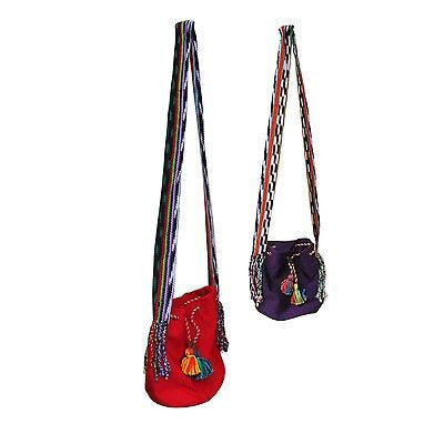 Shoulder Bag Hippie Boho Cotton Reggae Surfer Shoulder Bag Long Strap Handbag