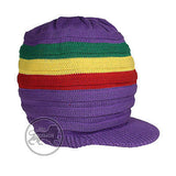 Jamaica Rasta Roots Africa Rastafari Marley Short Crown Hat Cap 100% Cotton S/M