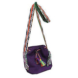 Shoulder Bag Hippie Boho Cotton Reggae Surfer Shoulder Bag Long Strap Handbag