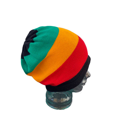 Slouchy Dreadlocks Tam Hat Beret Cap Reggae Marley Jamaica Rastafari M/L