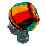 Puff Tam Dreadlocks Tam Hat Beret Cap Reggae Marley Jamaica Rastafari SMALL 7"