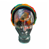 Puff Tam Dreadlocks Tam Hat Beret Cap Reggae Marley Jamaica Rastafari SMALL 7"