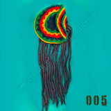 Rasta Dreadlocks Dread Wig Hat Tam Rastafari Costume Jamaica Reggae Marley 1LOV